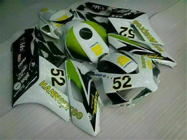 Affordable 2004-2005 White Green Hannspree 52 Honda CBR1000RR Bike Fairing