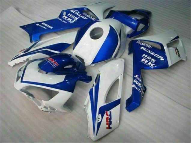 Affordable 2004-2005 Blue White Honda CBR1000RR Motorcycle Fairings Bodywork