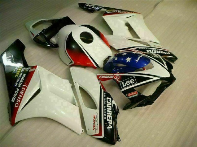 Affordable 2004-2005 White Black Honda CBR1000RR Motorbike Fairing Kits