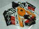 Affordable 2004-2005 Orange Black Repsol Honda CBR1000RR Motorbike Fairing