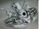 Affordable 2004-2005 White Silver Black Repsol Honda CBR1000RR Replacement Fairings