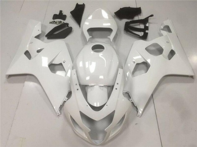 Affordable 2004-2005 Glossy White Suzuki GSXR 600/750 Moto Fairings Affordable 2004-2005 Glossy White Suzuki GSXR 600/750 Moto Fairings