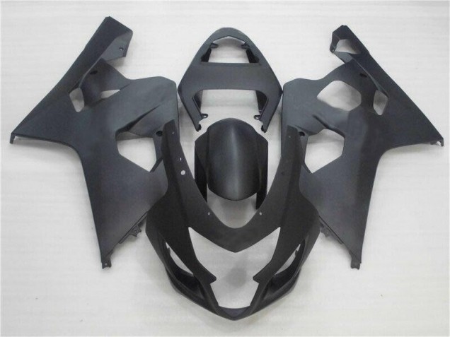 Affordable 2004-2005 Matte Black Suzuki GSXR 600/750 Motorcycle Replacement Fairings Affordable 2004-2005 Matte Black Suzuki GSXR 600/750 Motorcycle Replacement Fairings