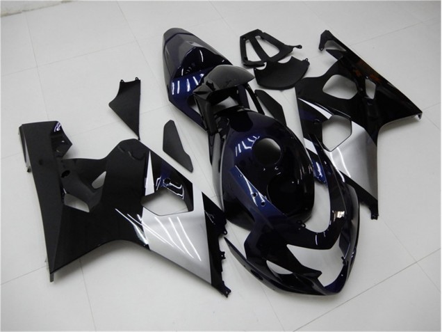 Affordable 2004-2005 Blue Silver Suzuki GSXR 600/750 Replacement Fairings Affordable 2004-2005 Blue Silver Suzuki GSXR 600/750 Replacement Fairings