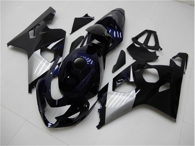 Affordable 2004-2005 Blue Silver Suzuki GSXR 600/750 Replacement Fairings Affordable 2004-2005 Blue Silver Suzuki GSXR 600/750 Replacement Fairings