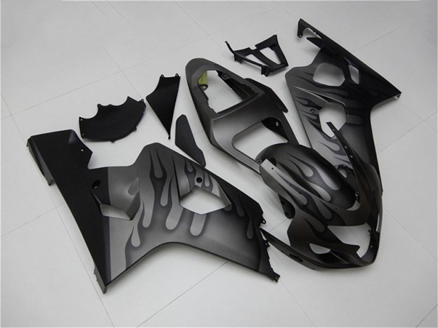 Affordable 2004-2005 Black Grey Suzuki GSXR 600/750 Motorcylce Fairings Affordable 2004-2005 Black Grey Suzuki GSXR 600/750 Motorcylce Fairings