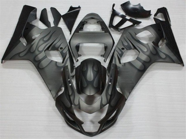Affordable 2004-2005 Black Grey Suzuki GSXR 600/750 Motorcylce Fairings Affordable 2004-2005 Black Grey Suzuki GSXR 600/750 Motorcylce Fairings