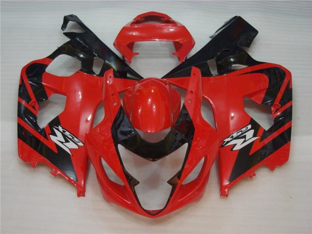 Affordable 2004-2005 Red Black Suzuki GSXR 600/750 Motor Fairings Affordable 2004-2005 Red Black Suzuki GSXR 600/750 Motor Fairings