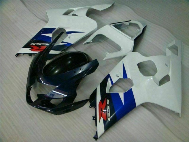 Affordable 2004-2005 White Black Suzuki GSXR 600/750 Motorcycle Fairing Affordable 2004-2005 White Black Suzuki GSXR 600/750 Motorcycle Fairing