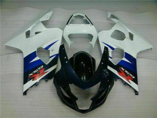 Affordable 2004-2005 White Black Suzuki GSXR 600/750 Motorcycle Fairing Affordable 2004-2005 White Black Suzuki GSXR 600/750 Motorcycle Fairing