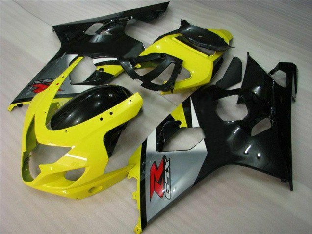 Affordable 2004-2005 Yellow Black Suzuki GSXR 600/750 Motorbike Fairing Affordable 2004-2005 Yellow Black Suzuki GSXR 600/750 Motorbike Fairing
