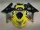 Affordable 2004-2005 Yellow Black Suzuki GSXR 600/750 Motorbike Fairing Affordable 2004-2005 Yellow Black Suzuki GSXR 600/750 Motorbike Fairing