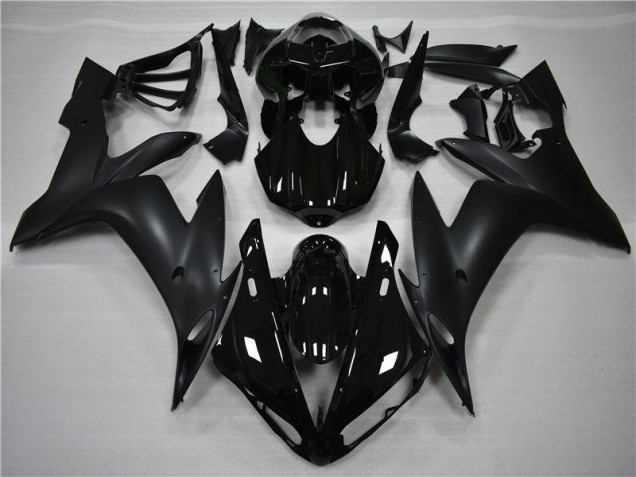 Affordable 2004-2006 Glossy Matte Black Yamaha YZF R1 Bike Fairing Kit Affordable 2004-2006 Glossy Matte Black Yamaha YZF R1 Bike Fairing Kit