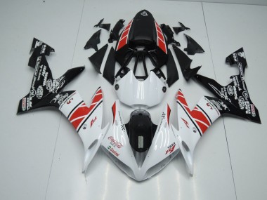 Affordable 2004-2006 White Black Stickers Yamaha YZF R1 Motorbike Fairing