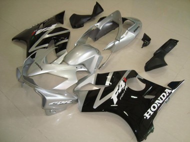 Affordable 2004-2007 Black Silver Honda CBR600 F4i Motorcycle Fairing Kits & Plastic Bodywork MF2911