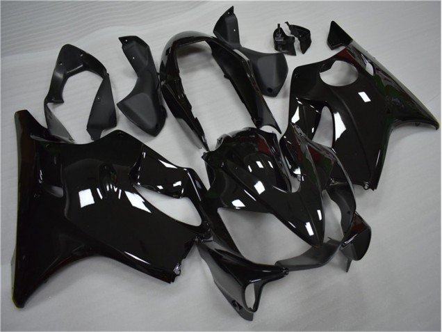 Affordable 2004-2007 Glossy Black Honda CBR600 F4i Motorcycle Fairing Kits & Bodywork