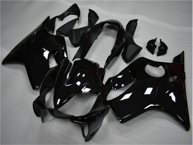 Affordable 2004-2007 Glossy Black Honda CBR600 F4i Motorcycle Fairing Kits & Bodywork