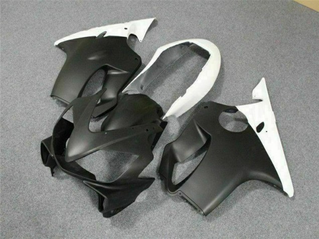 Affordable 2004-2007 White Black Honda CBR600 F4i Replacement Motorcycle Fairings