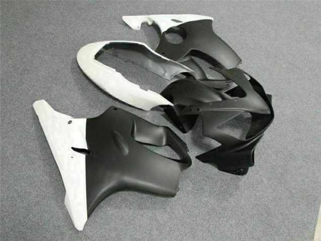 Affordable 2004-2007 White Black Honda CBR600 F4i Replacement Motorcycle Fairings
