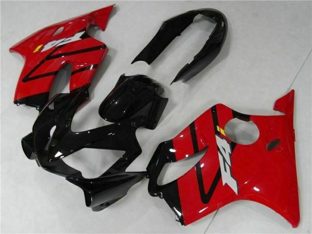 Affordable 2004-2007 Red Black Honda CBR600 F4i Moto Fairings