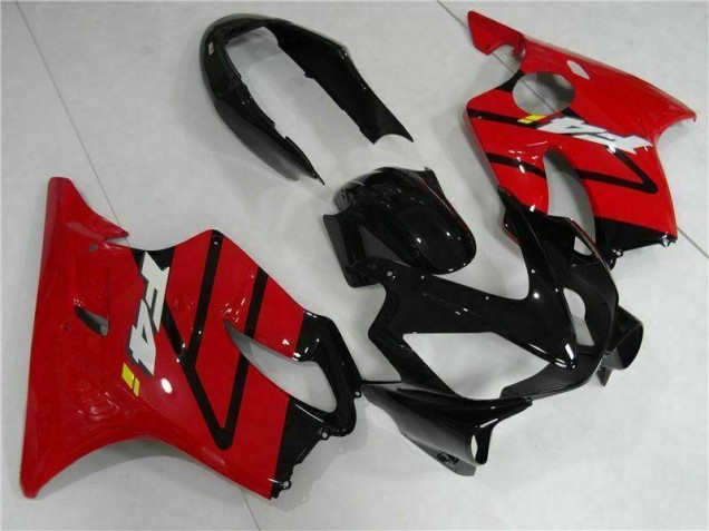 Affordable 2004-2007 Red Black Honda CBR600 F4i Moto Fairings