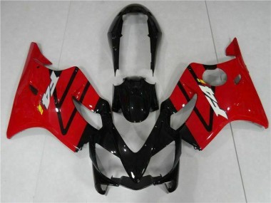 Affordable 2004-2007 Red Black Honda CBR600 F4i Motorcycle Fairing Kits & Plastic Bodywork MF1527