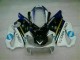 Affordable 2004-2007 White Black Honda CBR600 F4i Replacement Fairings
