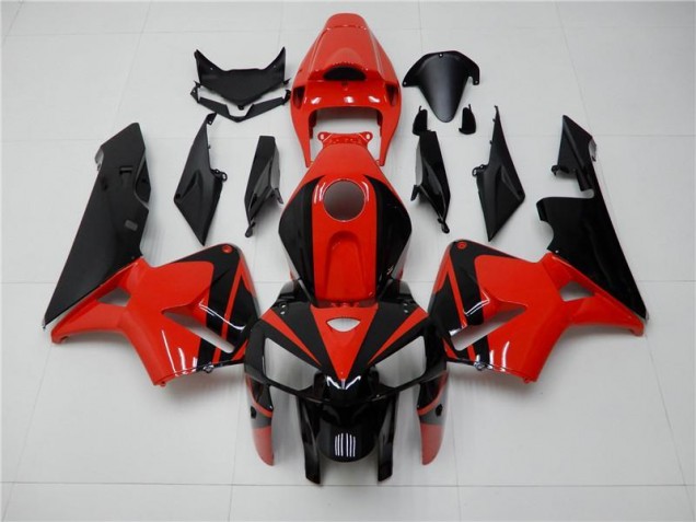 Affordable 2005-2006 Red Black Honda CBR600RR Motorbike Fairing & Bodywork Affordable 2005-2006 Red Black Honda CBR600RR Motorbike Fairing & Bodywork