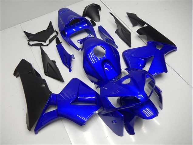 Affordable 2005-2006 Blue Black Honda CBR600RR Motorbike Fairing Kits Affordable 2005-2006 Blue Black Honda CBR600RR Motorbike Fairing Kits
