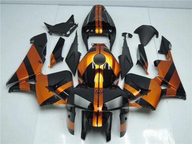 Affordable 2005-2006 Orange Black Honda CBR600RR Motorcycle Fairing Kits Affordable 2005-2006 Orange Black Honda CBR600RR Motorcycle Fairing Kits