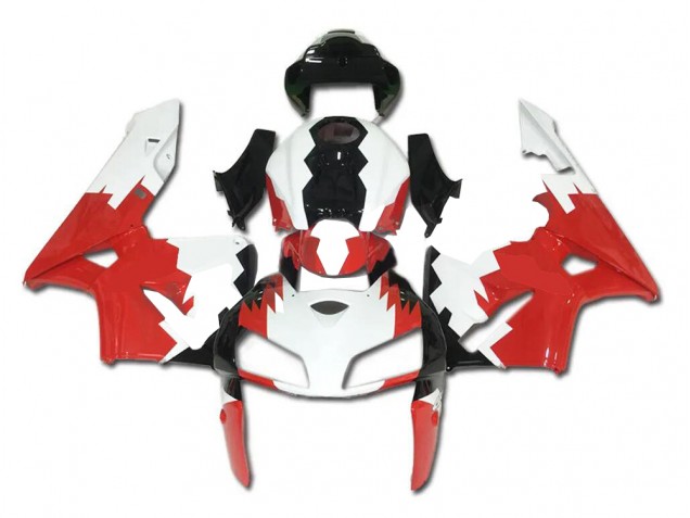 Affordable 2005-2006 Red White Black Honda CBR600RR Motorbike Fairing