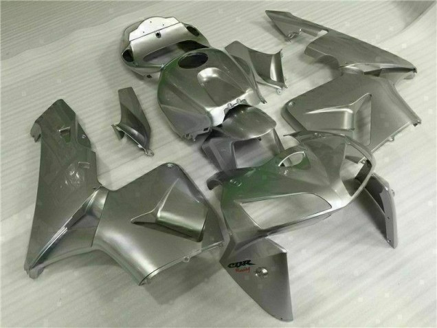 Affordable 2005-2006 Silver Honda CBR600RR Motorcycle Fairing