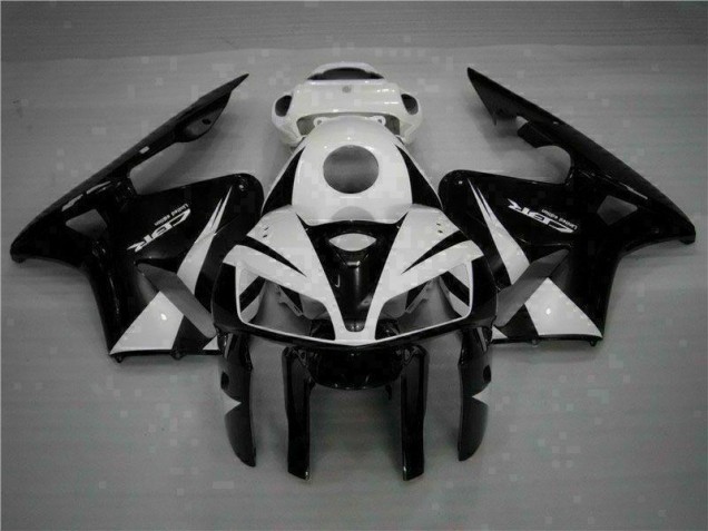 Affordable 2005-2006 Black Honda CBR600RR Motorcycle Fairing Kit Affordable 2005-2006 Black Honda CBR600RR Motorcycle Fairing Kit
