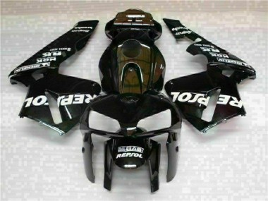 Affordable 2005-2006 Black Honda CBR600RR Motorcycle Fairing Kits & Plastic Bodywork MF1080