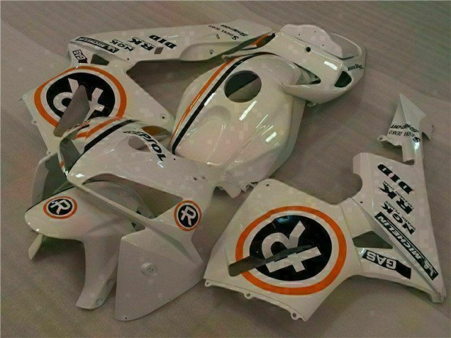 Affordable 2005-2006 White Repsol Honda CBR600RR Motorcycle Bodywork