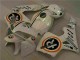 Affordable 2005-2006 White Repsol Honda CBR600RR Motorcycle Bodywork
