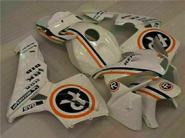 Affordable 2005-2006 White Repsol Honda CBR600RR Motorcycle Bodywork