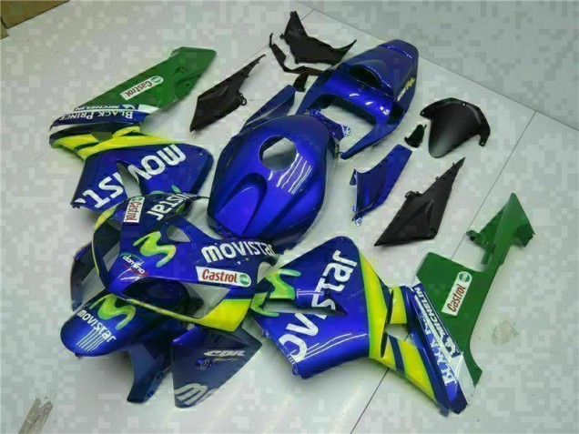 Affordable 2005-2006 Blue Honda CBR600RR Motorbike Fairings