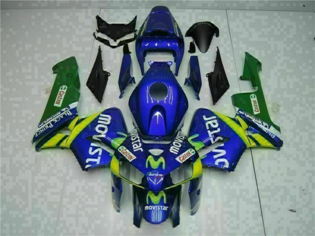 Affordable 2005-2006 Blue Honda CBR600RR Motorbike Fairings