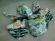 Affordable 2005-2006 White Blue Nastro Azzurro 46 Honda CBR600RR Motorcycle Fairing