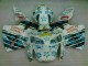 Affordable 2005-2006 White Blue Nastro Azzurro 46 Honda CBR600RR Motorcycle Fairing
