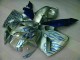 Affordable 2005-2006 White Blue Flame Honda CBR600RR Motorcycle Fairing Kit