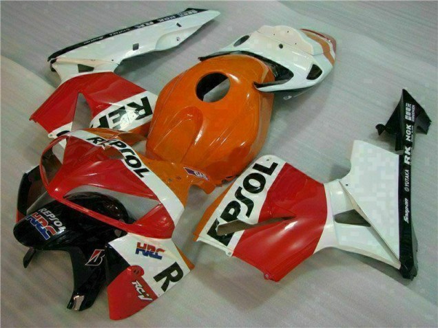 Affordable 2005-2006 Orange Black Repsol Honda CBR600RR Motorcycle Bodywork Affordable 2005-2006 Orange Black Repsol Honda CBR600RR Motorcycle Bodywork