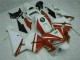 Affordable 2005-2006 White Red Honda CBR600RR Motorcycle Fairings