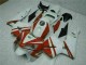 Affordable 2005-2006 White Red Honda CBR600RR Motorcycle Fairings