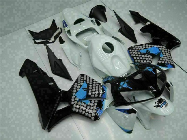 Affordable 2005-2006 Black Honda CBR600RR Motorcycle Fairings Kits