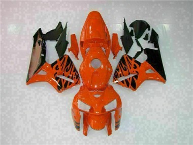 Affordable 2005-2006 Orange Honda CBR600RR Motor Fairings