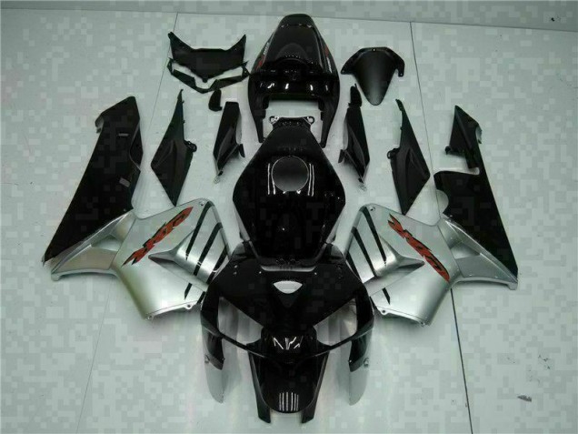Affordable 2005-2006 Silver Honda CBR600RR Motorbike Fairings