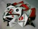 Affordable 2005-2006 White Honda CBR600RR Motorcycle Fairing Kits