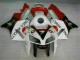 Affordable 2005-2006 White Honda CBR600RR Motorcycle Fairing Kits